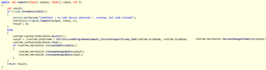 Automatic Marshalling